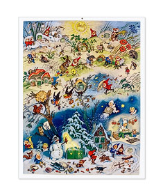 'Four Seasons of Forest Gnomes' Advent calendar from Germany
