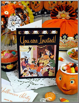 You are Invited! Halloween party invitations