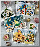Angels & Friends Advent calendar cards