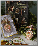 Glorious Grapes Christmas Fancy glass ornament from the Blumchen atelier