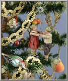 Nesting Songbird Victorian Whimsey glass ornament