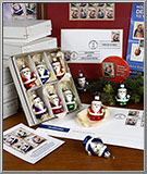 Santa Claus Ornaments - USPS Holiday Ornaments