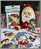 Retro Kiddies Christmas Cards assorted set