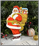 1950's Santa Claus die-cut tree hanger