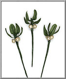 link to Mistletoe sprigs millinery florals