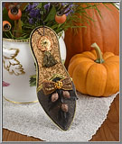 Midnight Soiree party slipper ornament