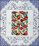 Victorian Floral Hands antique scraps