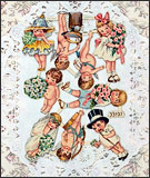 Wedding Cuties sheet of vintage scraps