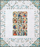 Christian Icon Vignettes vintage scraps