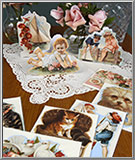 Victorian Motifs mini cards assortment from England
