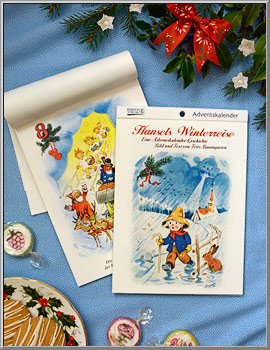'Hansel's Christmas Journey' Advent calendar booklet
