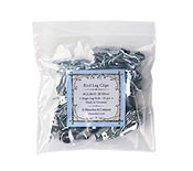 Silver Bird Leg Clips for Christmas ornaments from Germany, set of 25 pieces