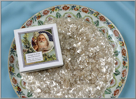 'Vintage Icy Frost' mica flakes natural glitter