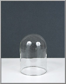 Pyrex Brand - Clear glass display dome from 1989