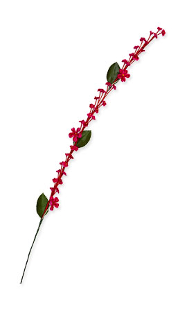 Vintage Forget-Me-Not flower garland from Japan