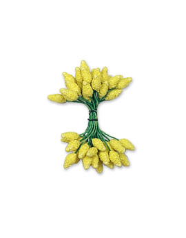 Bumpy Lemon Peps vintage millinery fruit from Germany