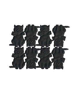 Sitting Cat with Bow Tie Dresden Diecuts from Germany