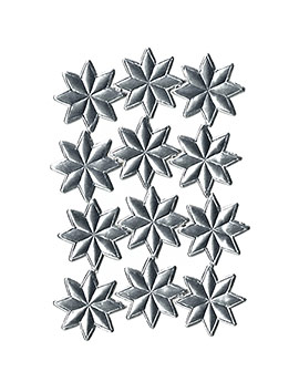 Rising Stars Silver Dresden Trims from Germany