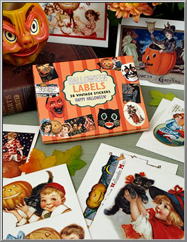Halloween Label Stickers boxed assortment