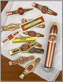 Vintage American Cigar Bands Tobacciana Ephemera