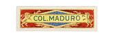 Col. Maduro vintage cigar bands USA