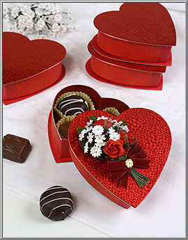 Mini Valentine Heart Candy Box