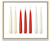 link to Christmas tree candles collection