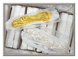 Full Hanks of Real Gold and Silver Plated Bouillon Wires