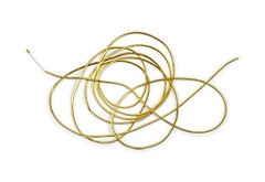 Smooth Coil Fine Gold Plated Bouillon Wire from Germany