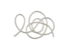 Matte Silver Bouillon Wire - Zigzag 2mm - Germany