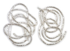 Silver Bouillon Wire - Twist Round 2.7mm - Germany