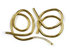 Gold Bouillon Wire - Smooth Round 3.5mm - Germany