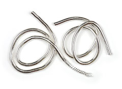 Silver Bouillon Wire - Smooth Round 3.5mm - Germany