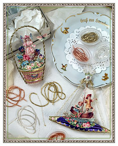 Crinkle Wires for  Christmas Ornament Crafting