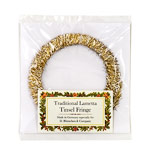 Narrow Gold-Silver Tinsel Fringe package