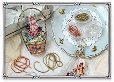 Krausbouillon Crinkle Wire trims from Germany