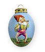 Easter egg ornament with gnome