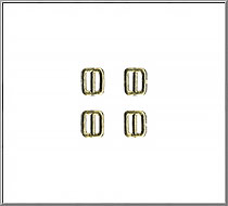 Belt Buckles vintage die-cut Dresden gold paper foil trims