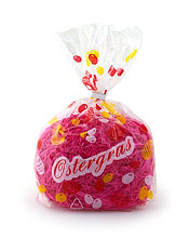 Paper Easter Grass from Germany in Azalea Pink