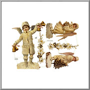 Snow Angel Children scrap relief sheet EF Germany